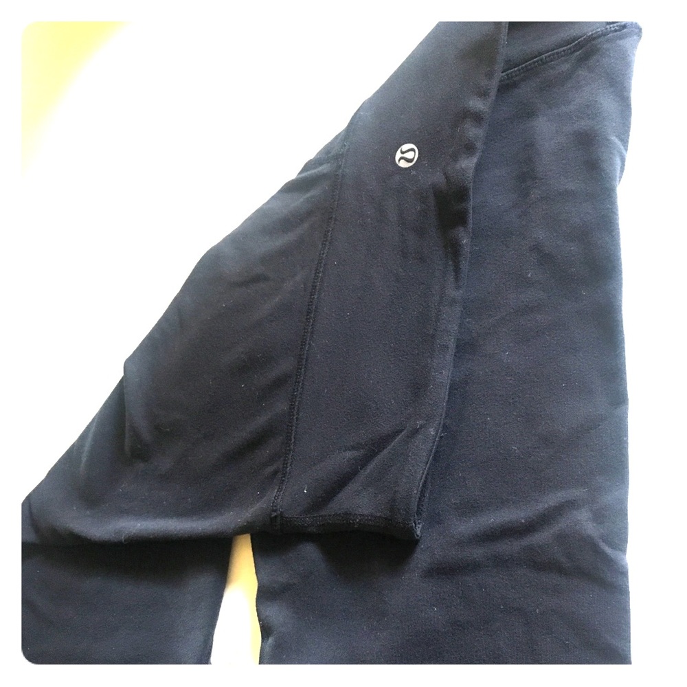 Lululemon wunder under black crops